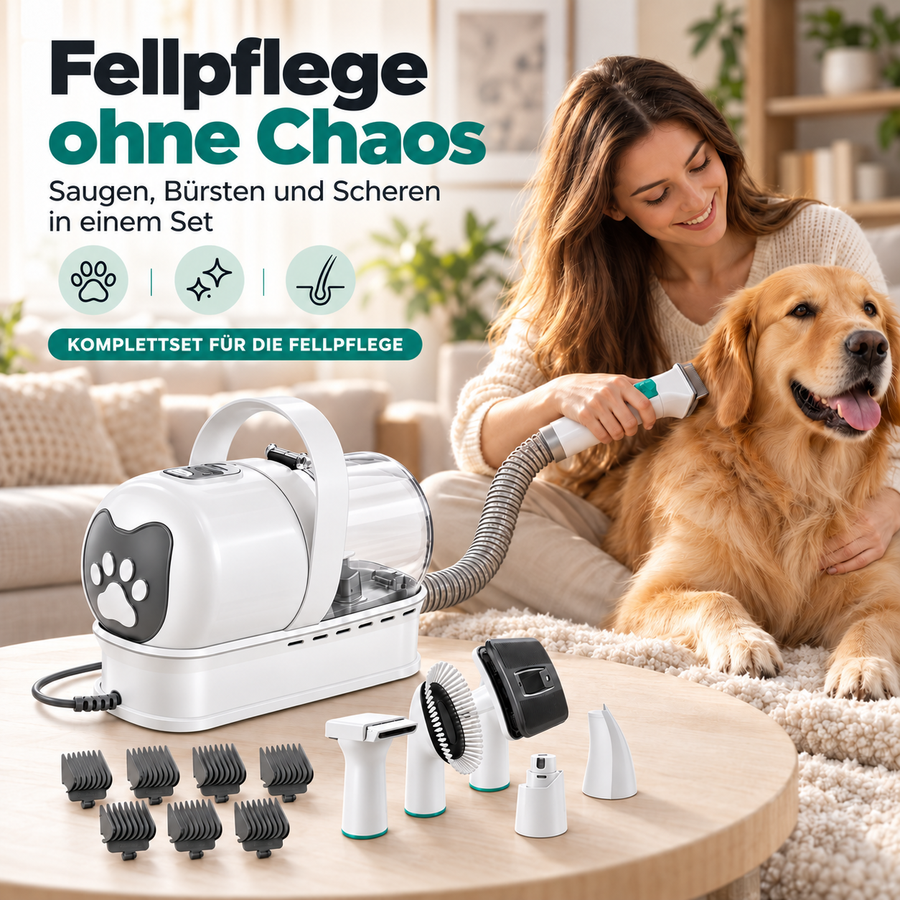 WauLiebe Fellpflege zu Hause mit Hund